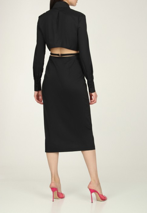 платье  из италии вид сбоку