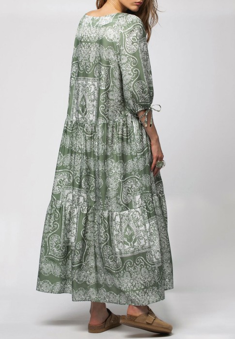 платье  из италии вид сбоку