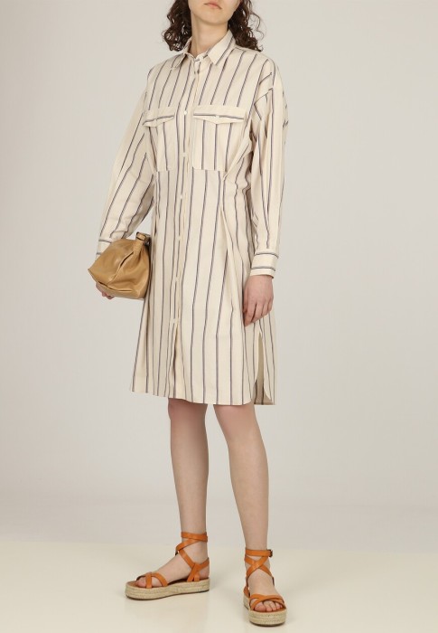 платье  из франции вид сбоку