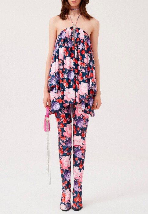 платье  из италии вид сбоку