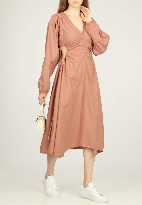 платье  из италии вид сбоку