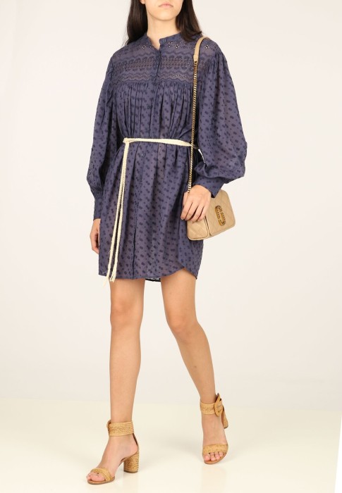 платье  из франции вид сбоку