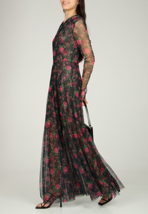 платье  от бренда philosophy di lorenzo serafini вид слева