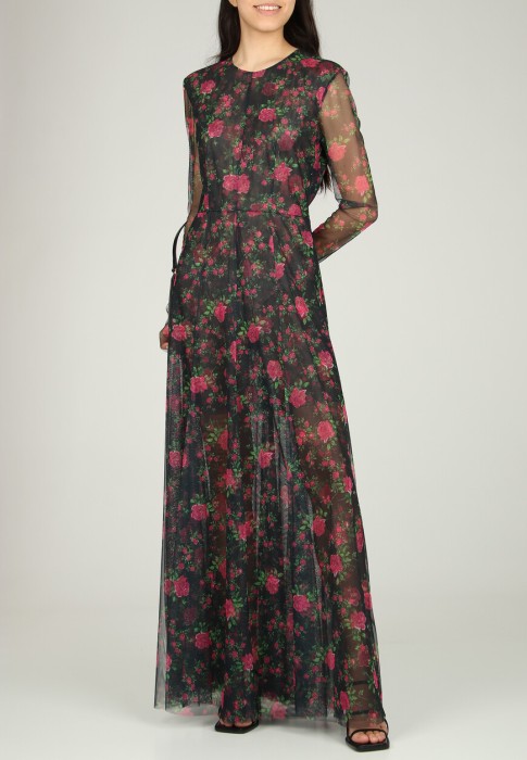 платье  из италии вид сбоку