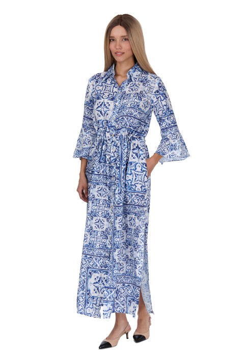 платье  от бренда positano couture by blitz вид слева