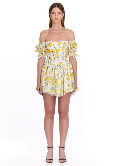 платье  из италии вид сбоку