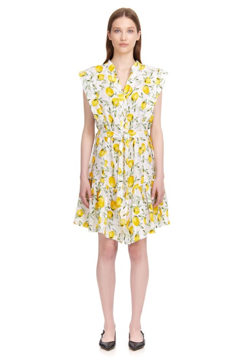 платье  из италии вид сбоку