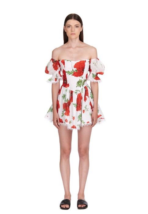 платье  из италии вид сбоку