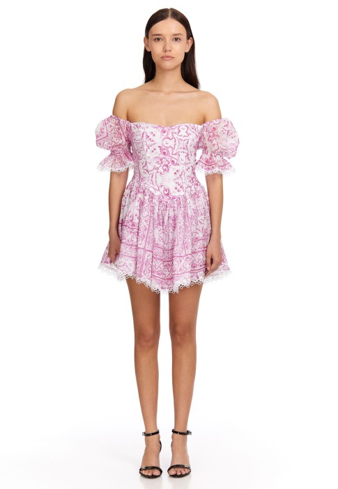 платье  из италии вид сбоку