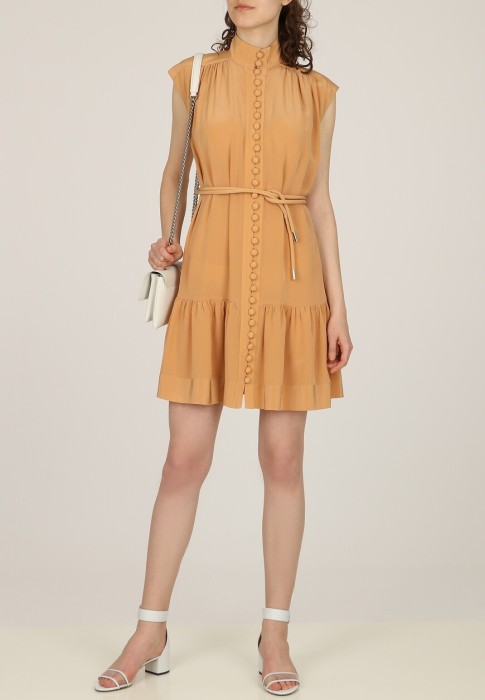 платье  из франции вид сбоку