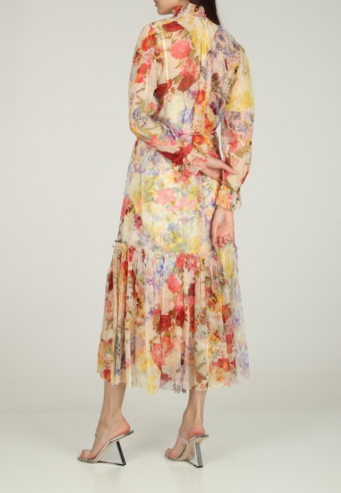 платье  из франции вид сбоку