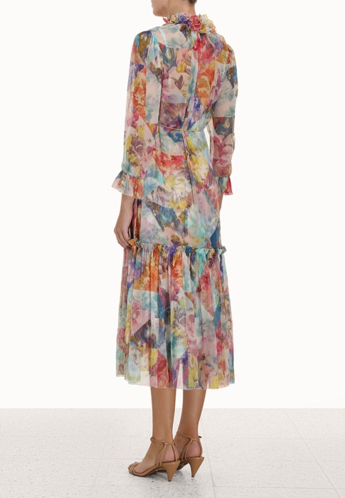 платье  из франции вид сбоку