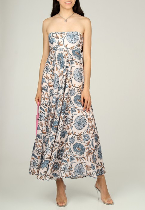 платье  из франции вид сбоку