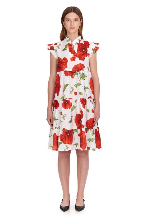 платье  из италии вид сбоку