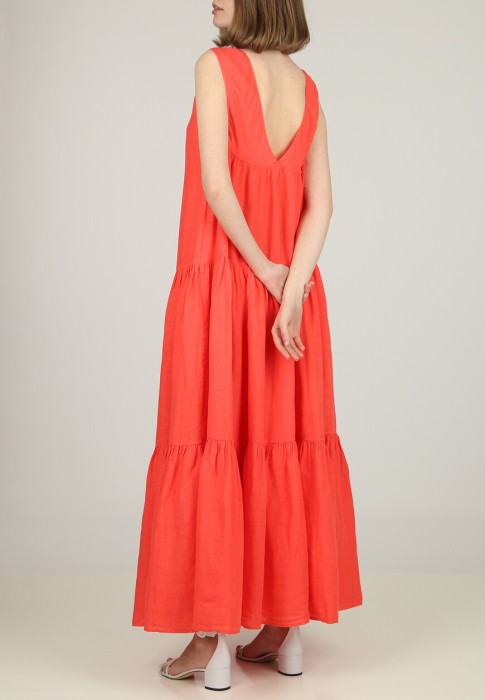 платье  из италии вид сбоку