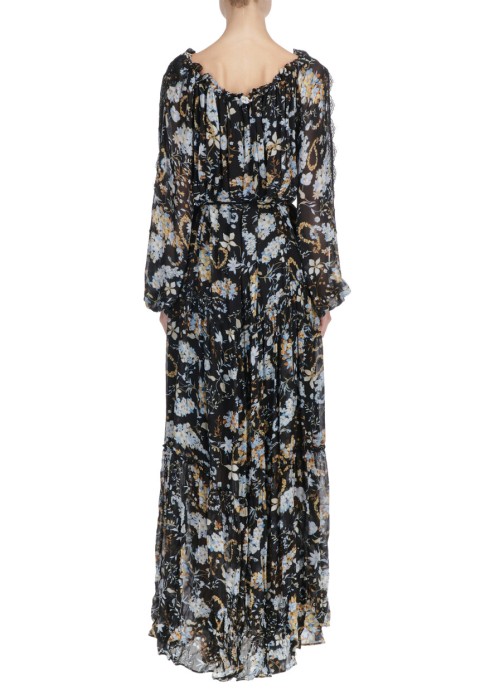 платье  от бренда ermanno firenze вид слева