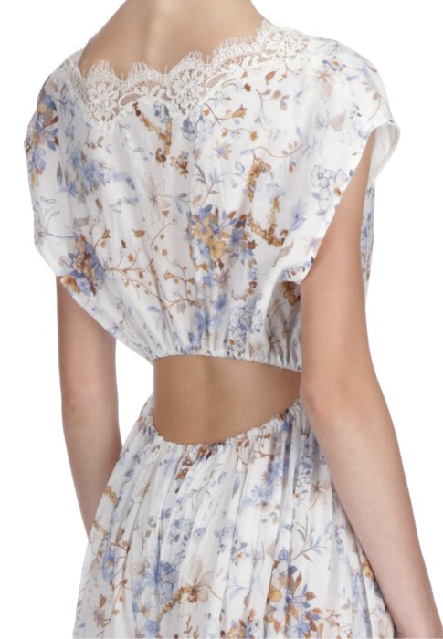 платье  из италии вид сбоку