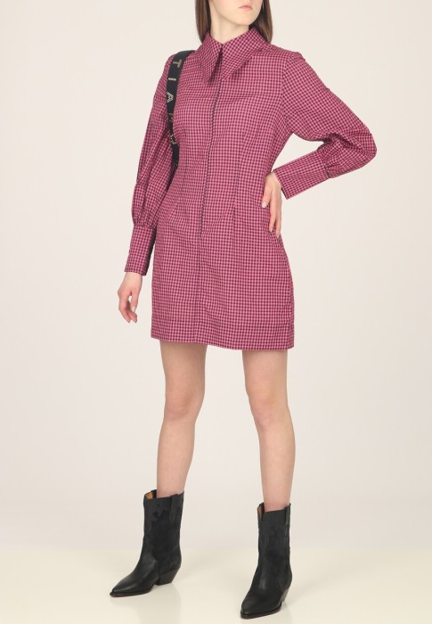 платье  от бренда ganni вид слева