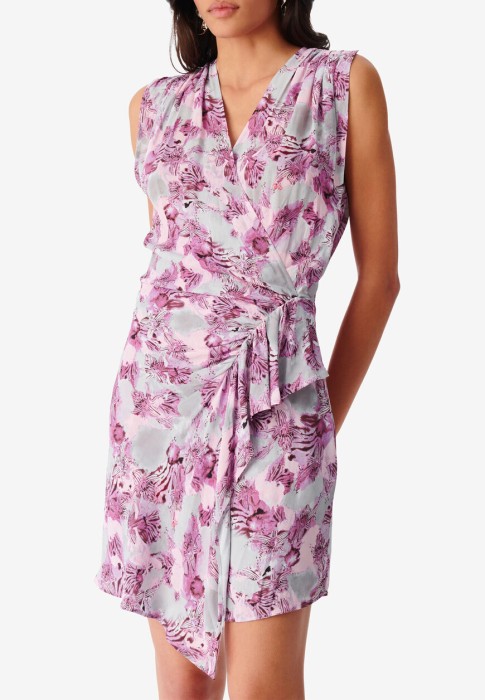 платье  из франции вид сбоку