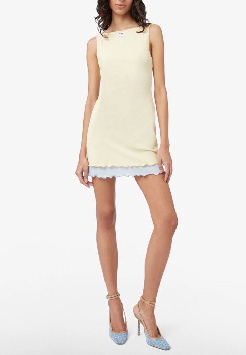 платье  от бренда gcds вид слева