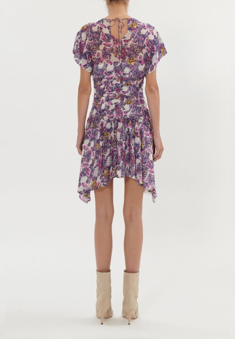 платье  из франции вид сбоку