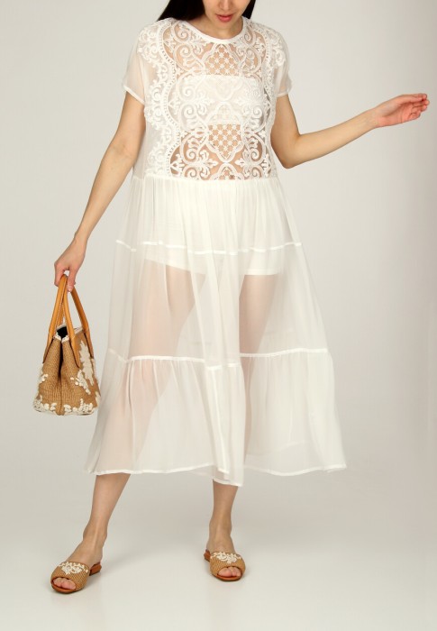 платье  из италии вид сбоку