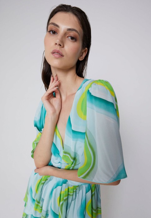 платье  от бренда marco bologna вид слева