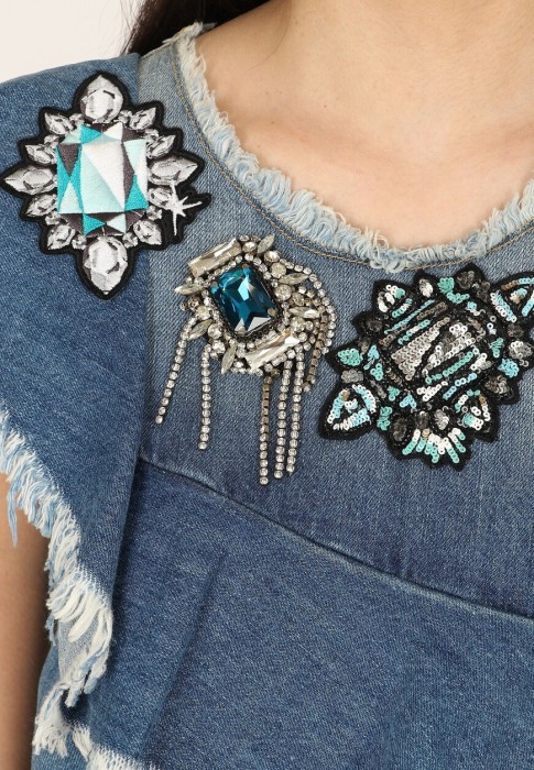 платье  из проверенных материалов спереди