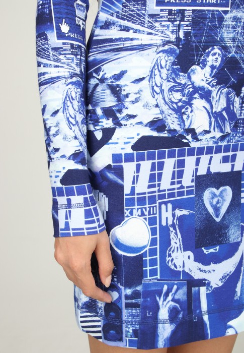 платье  из проверенных материалов спереди