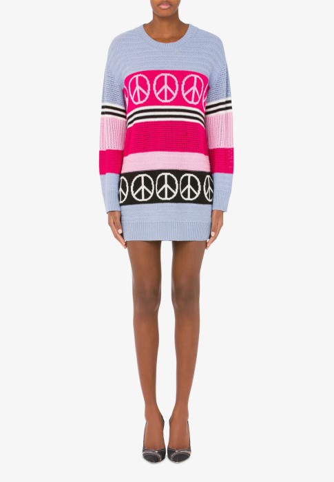 платье  от бренда moschino jeans вид слева