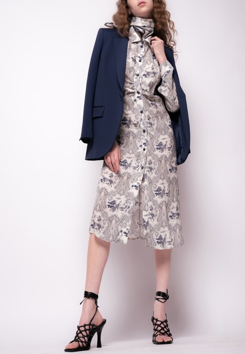 платье  из проверенных материалов спереди