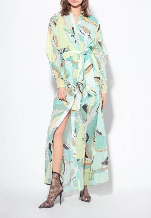 платье  из италии вид сбоку