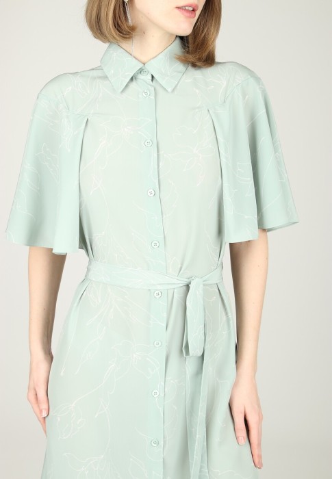 платье  из проверенных материалов спереди