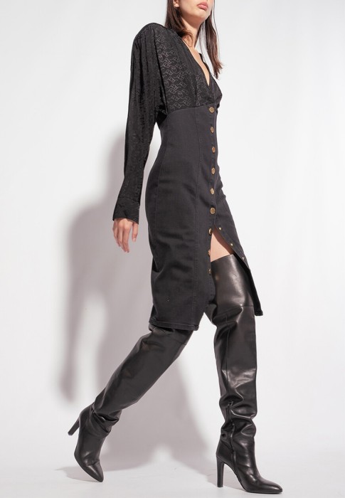 платье  из италии вид сбоку