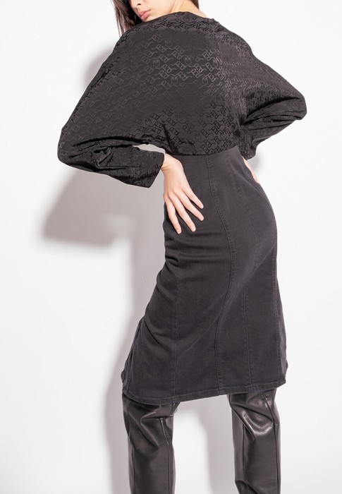 платье  из проверенных материалов спереди