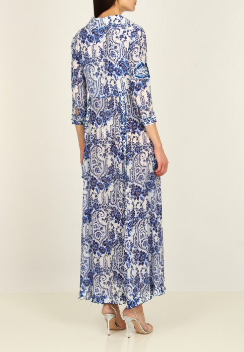 платье  из италии вид сбоку