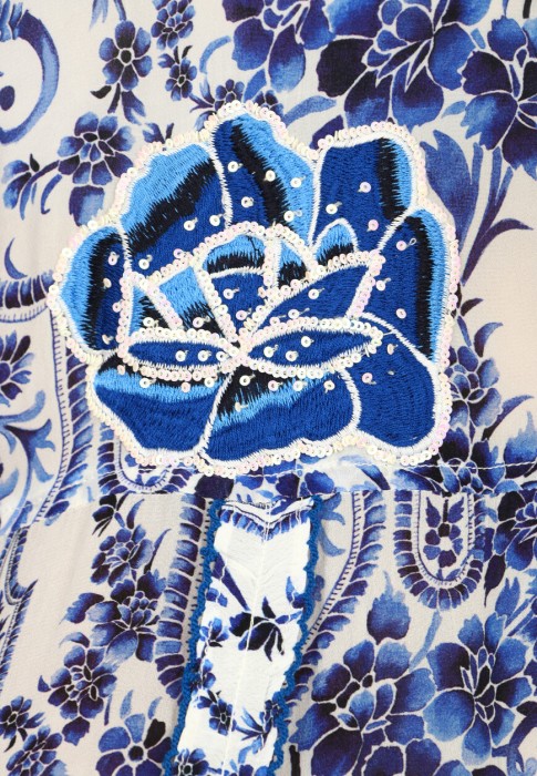 платье  из проверенных материалов спереди