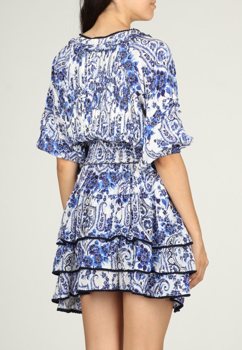 платье  из италии вид сбоку