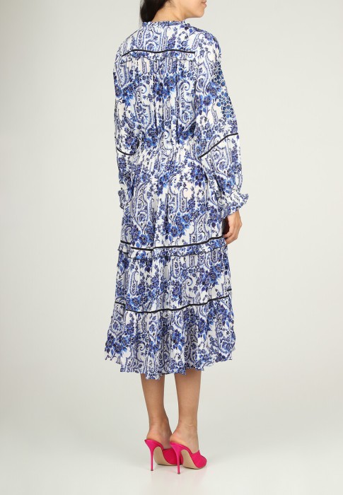 платье  из италии вид сбоку