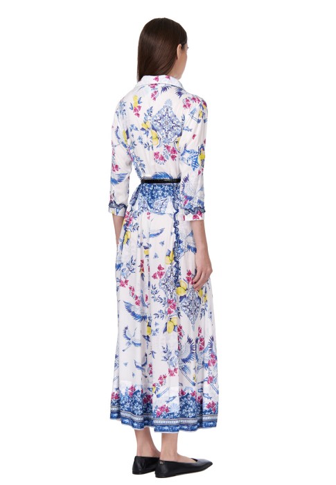 платье  из италии вид сбоку