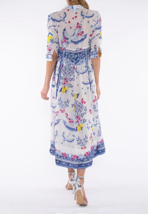 платье  из италии вид сбоку