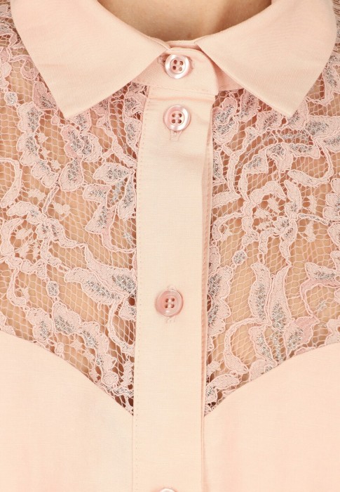 Товар розового цвета с внутренней стороны