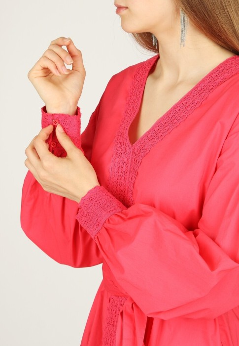 платье  из проверенных материалов спереди