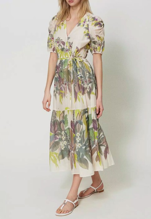 платье  из италии вид сбоку