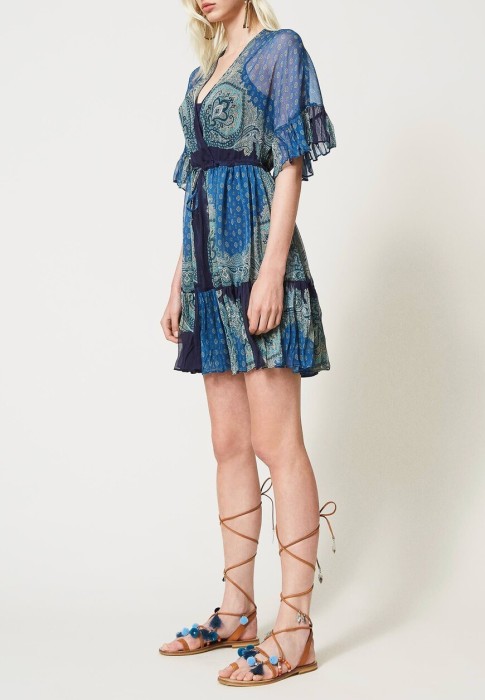 платье  из италии вид сбоку