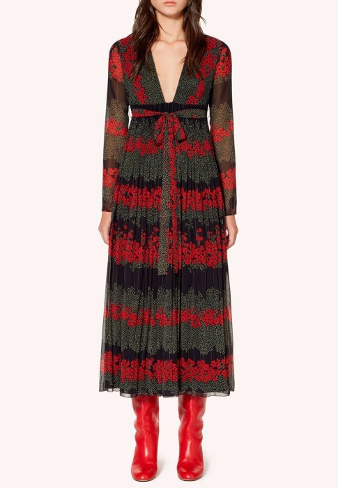 платье  от бренда valentino red вид слева