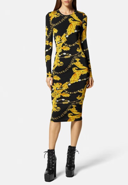 платье  из италии вид сбоку