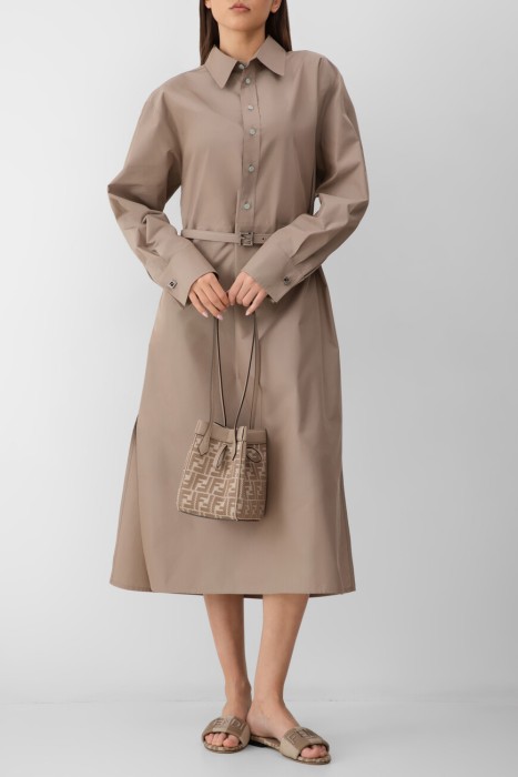 платье  из хлопка спереди