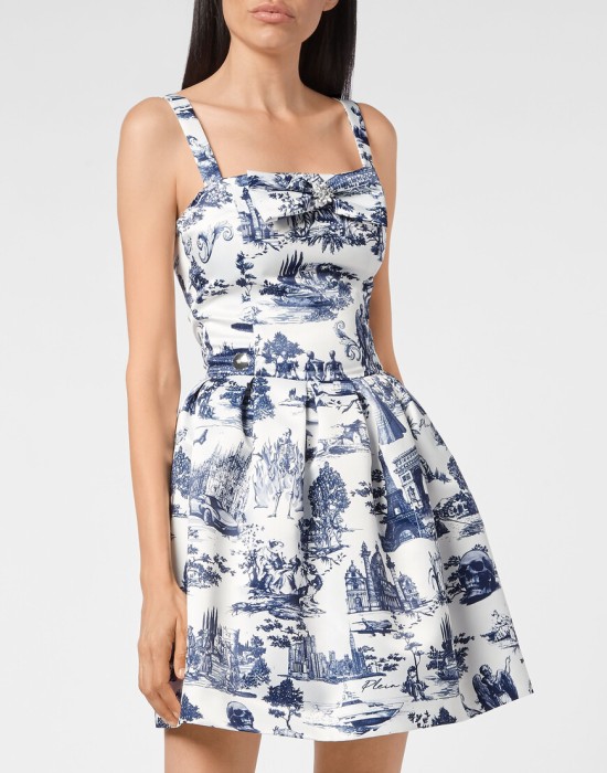 платье  от бренда philipp plein вид слева