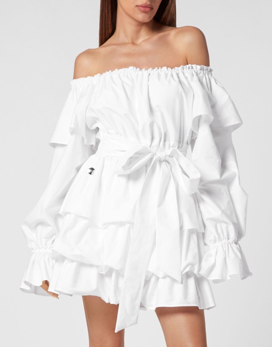 платье  от бренда philipp plein вид слева